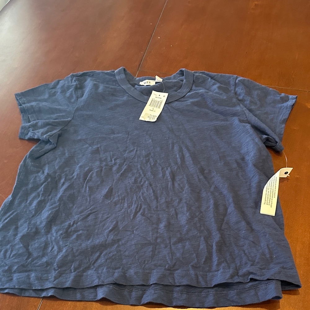 Wilt Blue Crew Neck T-Shirt Large